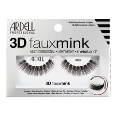 Ardell 3D Faux Mink 860 - Multilayer false eyelashes 1.0ks Black цена и информация | Накладные ресницы, керлеры | 220.lv