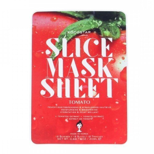 Kocostar mitrinoša un balinoša maska (Slice Sheet Mask) 20 ml cena un informācija | Sejas maskas, acu maskas | 220.lv