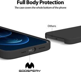 Чехол Mercury Silicone Case Samsung A346 A34 5G черный цена и информация | Чехлы для телефонов | 220.lv