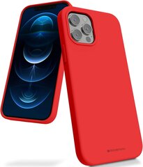 Vāciņš Mercury Silicone Case Samsung A346 A34 5G sarkans cena un informācija | Telefonu vāciņi, maciņi | 220.lv