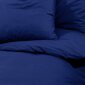 vidaXL gultasveļas komplekts, tumši zils, 240x220 cm, mikrošķiedra cena un informācija | Gultas veļas komplekti | 220.lv