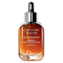 Sejas serums Christian Dior Capture Youth Glow Booster, 30 ml cena un informācija | Serumi sejai, eļļas | 220.lv