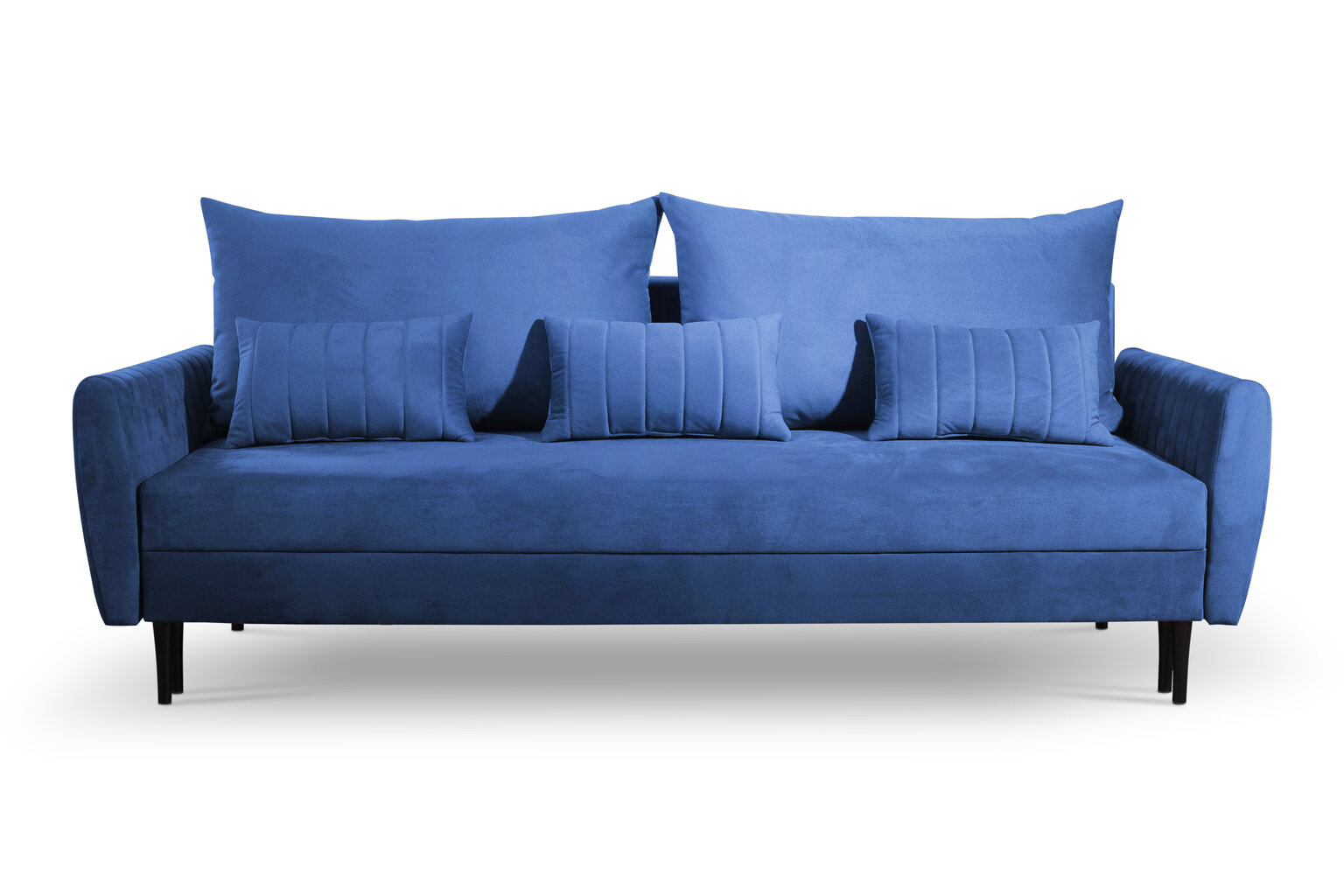 Dīvāns Laski Meble Frezja, zils cena un informācija | Dīvāni | 220.lv