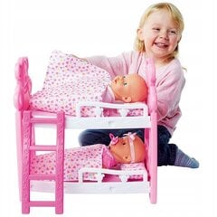 Jaundzimušā divstāvu gulta lellēm Simba, 5560100 cena un informācija | Rotaļlietas meitenēm | 220.lv