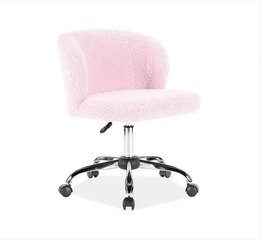 Biroja krēsls Signal Meble Dolly, rozā cena un informācija | Biroja krēsli | 220.lv