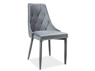 Комплект из 4 стульев Trix, цвет: серый цена и информация | Стулья для кухни и столовой | 220.lv