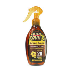 Vivaco SUN suntan oil with argan oil SPF 20 200ml цена и информация | Кремы от загара | 220.lv