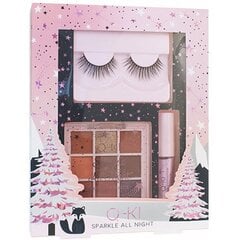 Подарочный набор Q-KI Festive Sparkle All Night Set цена и информация | Тушь, средства для роста ресниц, тени для век, карандаши для глаз | 220.lv