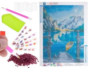 Набор мозаики для алмазной вышивки 5D озеро цена и информация | Алмазная мозаика | 220.lv