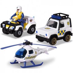 Набор пожарных автомобилей Sam Police Jada, 3 шт. цена и информация | Игрушки для мальчиков | 220.lv