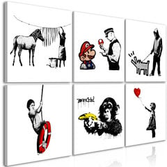 Репродукция Banksy Style цена и информация | Картины | 220.lv