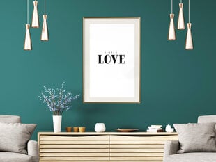 Плакат Simple Love цена и информация | Картины | 220.lv