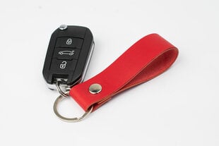Ādas piekariņš BMW, sarkans cena un informācija | Atslēgu piekariņi | 220.lv