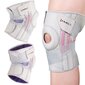 Ortoze ceļgaliem LIGHT GRAY KNEE STABILIZER HMS цена и информация | Ķermeņa daļu fiksatori | 220.lv