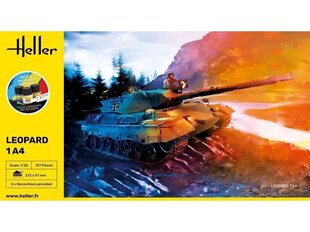Подарочный набор Heller - LEOPARD 1A4, 1/35, 57126 цена и информация | Конструкторы и кубики | 220.lv
