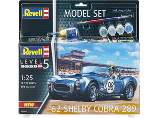 Revell -'62 Shelby Cobra 289 подарочный набор, 1/25, 67669 цена и информация | Kонструкторы | 220.lv