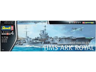 Revell - Tribal Class Destroyer + HMS Ark Royal, 1/720, 05149 cena un informācija | Konstruktori | 220.lv