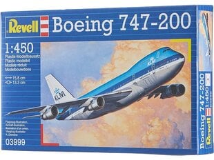 Revell - Boeing 747-200, 1/450, 03999 цена и информация | Конструкторы и кубики | 220.lv