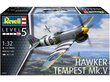 Revell - Hawker Tempest V, 1/32, 03851 цена и информация | Konstruktori | 220.lv