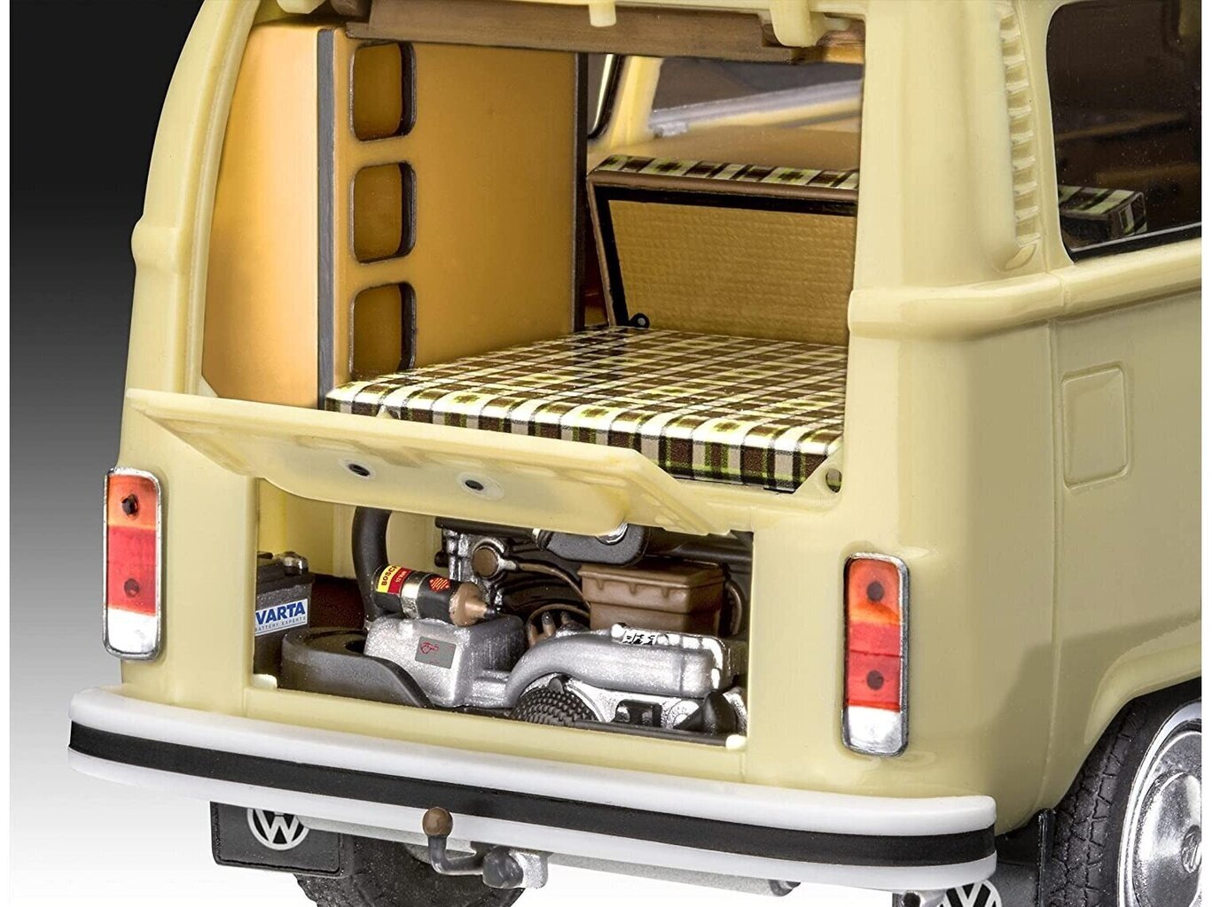 Revell - VW T2 Camper dāvanu komplekts, 1/24, 67676 cena un informācija | Konstruktori | 220.lv