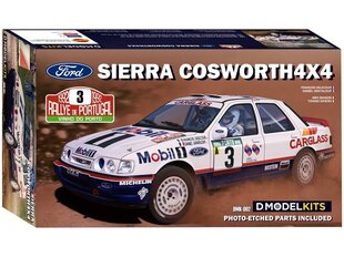 DM Modelkits - Ford Sierra Cosworth 4X4 Rally de Portugal 199, 1/24, K-002 цена и информация | Конструкторы и кубики | 220.lv