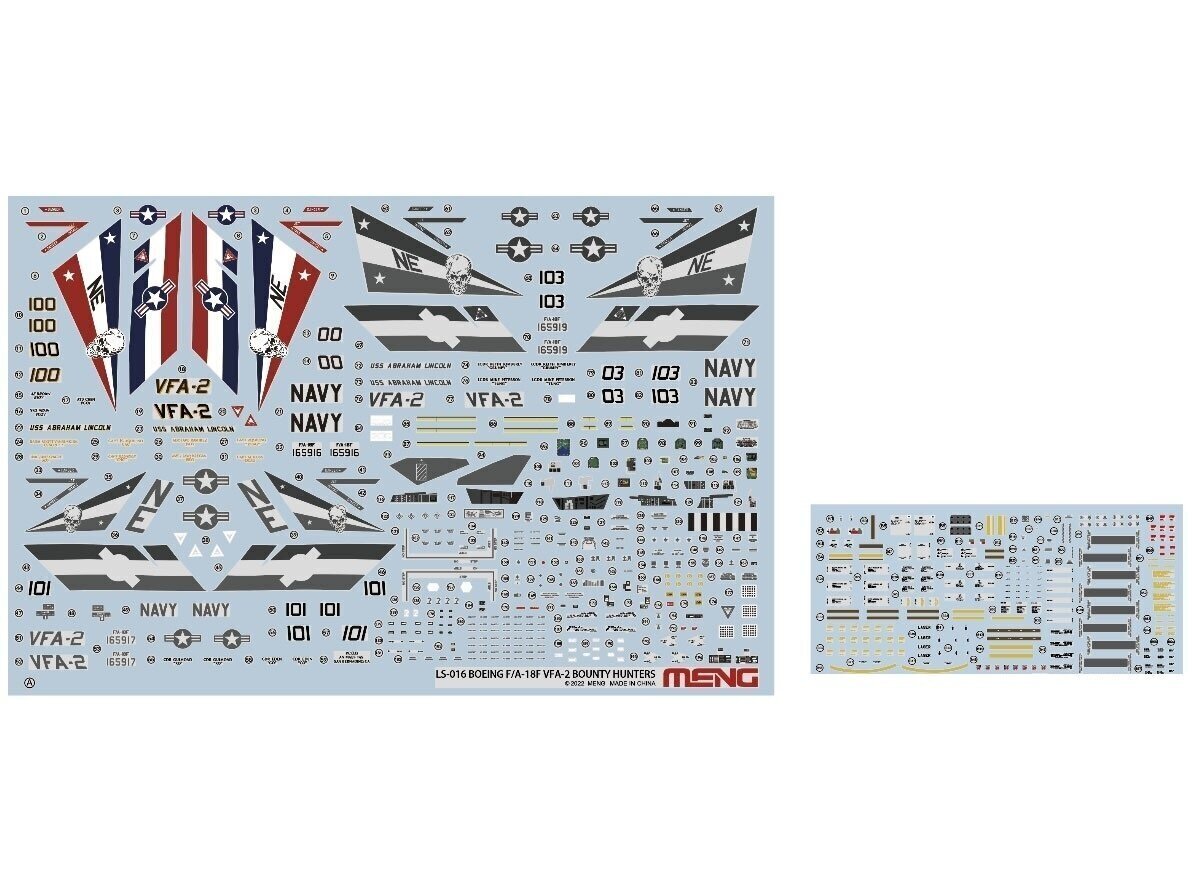 Meng Model - Boeing F/A-18F Super Hornet, 1/48, LS-016 cena un informācija | Konstruktori | 220.lv