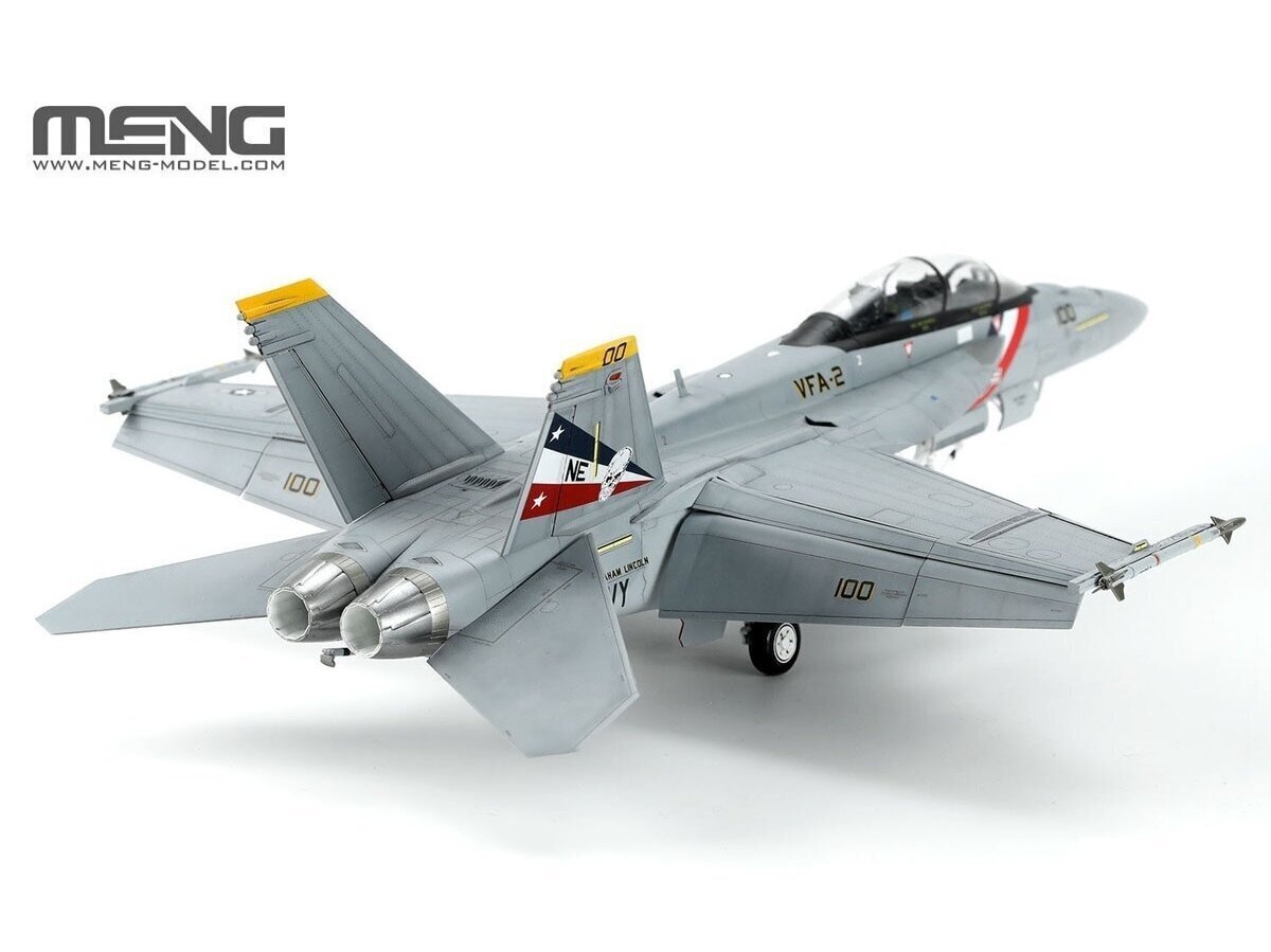 Meng Model - Boeing F/A-18F Super Hornet, 1/48, LS-016 цена и информация | Konstruktori | 220.lv