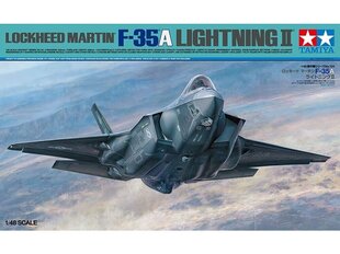 Tamiya - Lockheed Martin F-35A Lightning II, 1/48, 61124 cena un informācija | Konstruktori | 220.lv