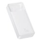 Baseus Bipow 20000mAh 15W white (Overseas Edition) + USB-A - Micro USB 0.25m white (PPBD050102) cena un informācija | Lādētāji-akumulatori (Power bank) | 220.lv