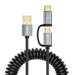 Choetech XAC-0012-101BK USB-C / Micro USB цена и информация | Кабели для телефонов | 220.lv