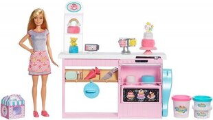 Mattel - Barbie Cake Decorating Playset cena un informācija | Rotaļlietas meitenēm | 220.lv