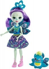 Mattel - Enchantimals Patter Peacock & Flap | from Assort cena un informācija | Rotaļlietas meitenēm | 220.lv