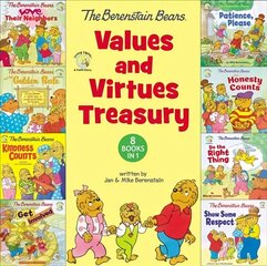 Berenstain Bears Values and Virtues Treasury: 8 Books in 1 цена и информация | Книги для малышей | 220.lv