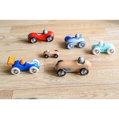 Koka vintage roadster sacīkšu automašīna, Vilac, sarkana cena un informācija | Rotaļlietas zīdaiņiem | 220.lv
