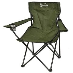 Saliekamais tūristu krēsls 50X50X80 CM zaļš cena un informācija | Tūrisma mēbeles | 220.lv