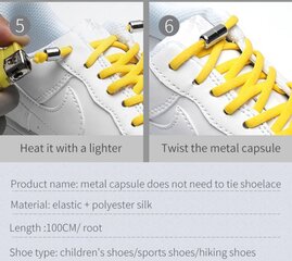 Эластичные шнурки цена и информация | Для ухода за обувью и одеждой | 220.lv