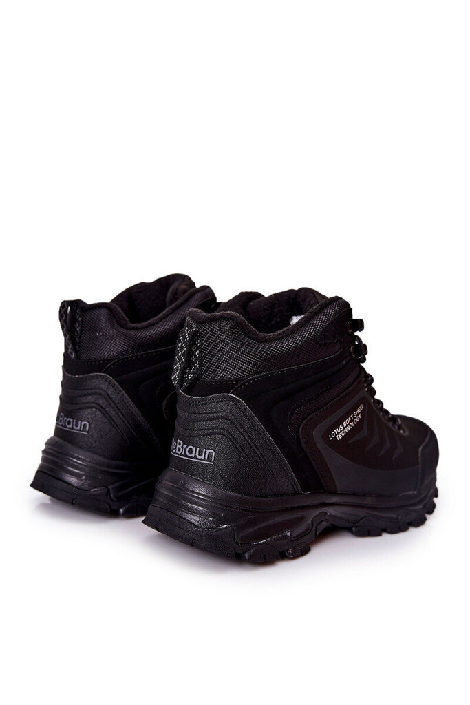 Vīriešu polsterēti sporta apavi, melni Belfort 16985-N cena un informācija | Vīriešu kurpes, zābaki | 220.lv