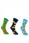 Rainbow Socks Emoji Smart Smiley Lover 3 pāri 23603-249 цена и информация | Sieviešu zeķes | 220.lv