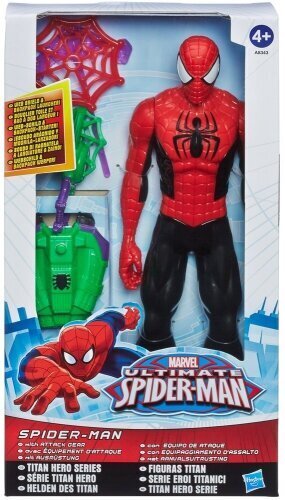 Hasbro - Spiderman Titan Heroes Series Action Figure with Goblin Attack Gear cena un informācija | Rotaļlietas zēniem | 220.lv