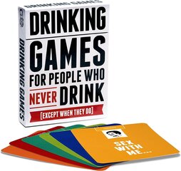 Настольная игра Drinking Games for People Who Never Drink, [Англ] цена и информация | Настольная игра | 220.lv