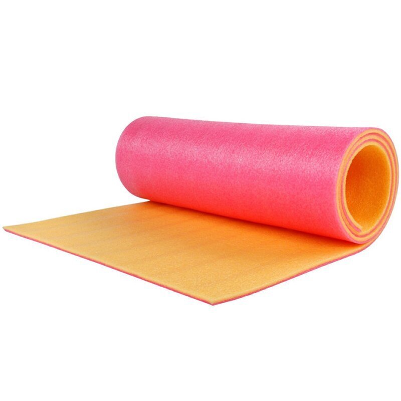 Tūrisma paklājs Royokamp, 180x50x1,2 cm, rozā/oranžs cena un informācija | Piepūšamie matrači un mēbeles | 220.lv