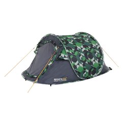 Палатка Regatta Malawi двухместная, зеленый, серый цена и информация | Палатки | 220.lv
