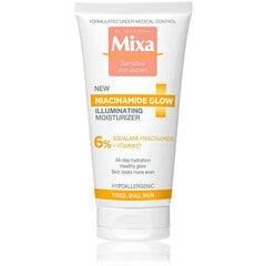 Sejas krēms Mixa Niacinamide Glow, 50 ml cena un informācija | Sejas krēmi | 220.lv