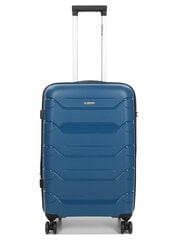 Маленький дорожный чемодан Airtex, синий, 282/S цена и информация | Чемоданы, дорожные сумки | 220.lv