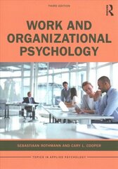 Work and Organizational Psychology 3rd edition цена и информация | Книги по социальным наукам | 220.lv