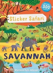 Sticker Safari: Savannah цена и информация | Книги для самых маленьких | 220.lv