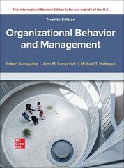 ISE Organizational Behavior and Management 12th edition цена и информация | Книги по экономике | 220.lv