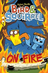 Bird & Squirrel on Fire: A Graphic Novel (Bird & Squirrel #4) cena un informācija | Grāmatas pusaudžiem un jauniešiem | 220.lv