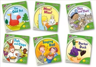 Oxford Reading Tree Songbirds Phonics: Level 2: Mixed Pack of 6, Level 2, Oxford Reading Tree Songbirds Phonics: Level 2: Mixed Pack of 6 Pack of 6 цена и информация | Книги для подростков и молодежи | 220.lv