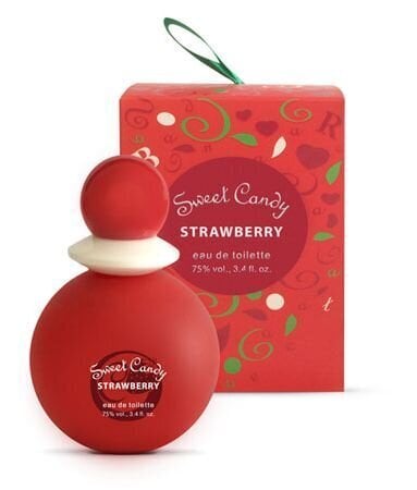 Tualetes ūdens Jean Marc Sweet Candy Strawberry Kiss EDT sievietēm, 100ml цена и информация | Sieviešu smaržas | 220.lv